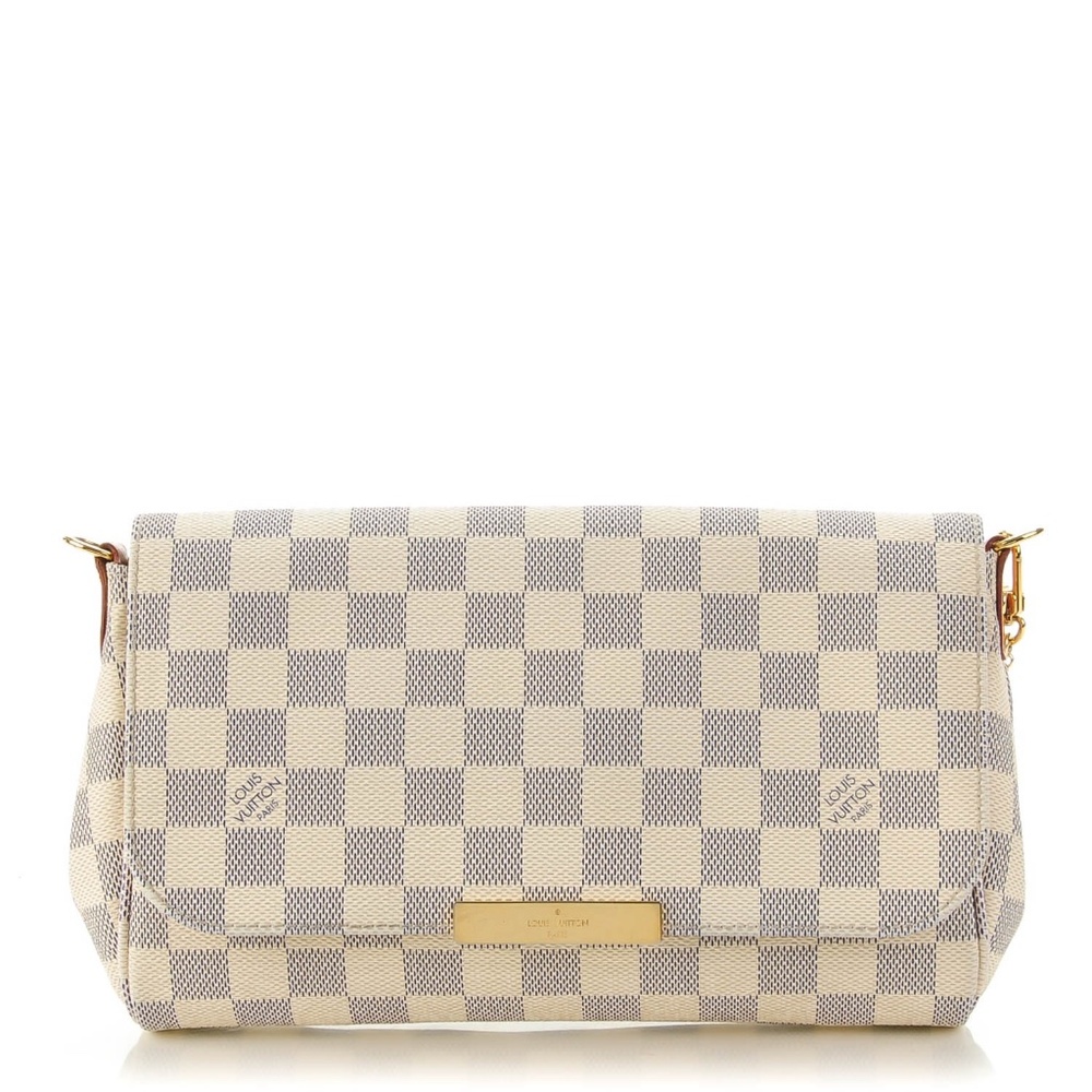 LOUIS VUITTON  Damier Azur Favorite MM